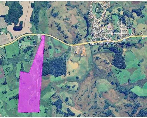 Terreno fração ideal de 43,52 ha em Cerro Negro/SC em Cerro Negro - Santa Catarina