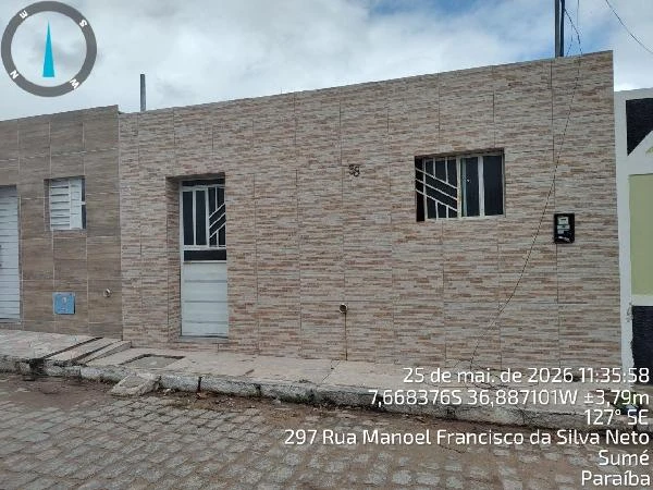 Casa com 3 Quartos em Sumé/PB em Sume - Paraíba