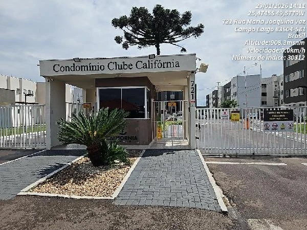 Apartamento com 2 Quartos e 1 Vaga em Campo Largo/PR em Campo Largo - Paraná