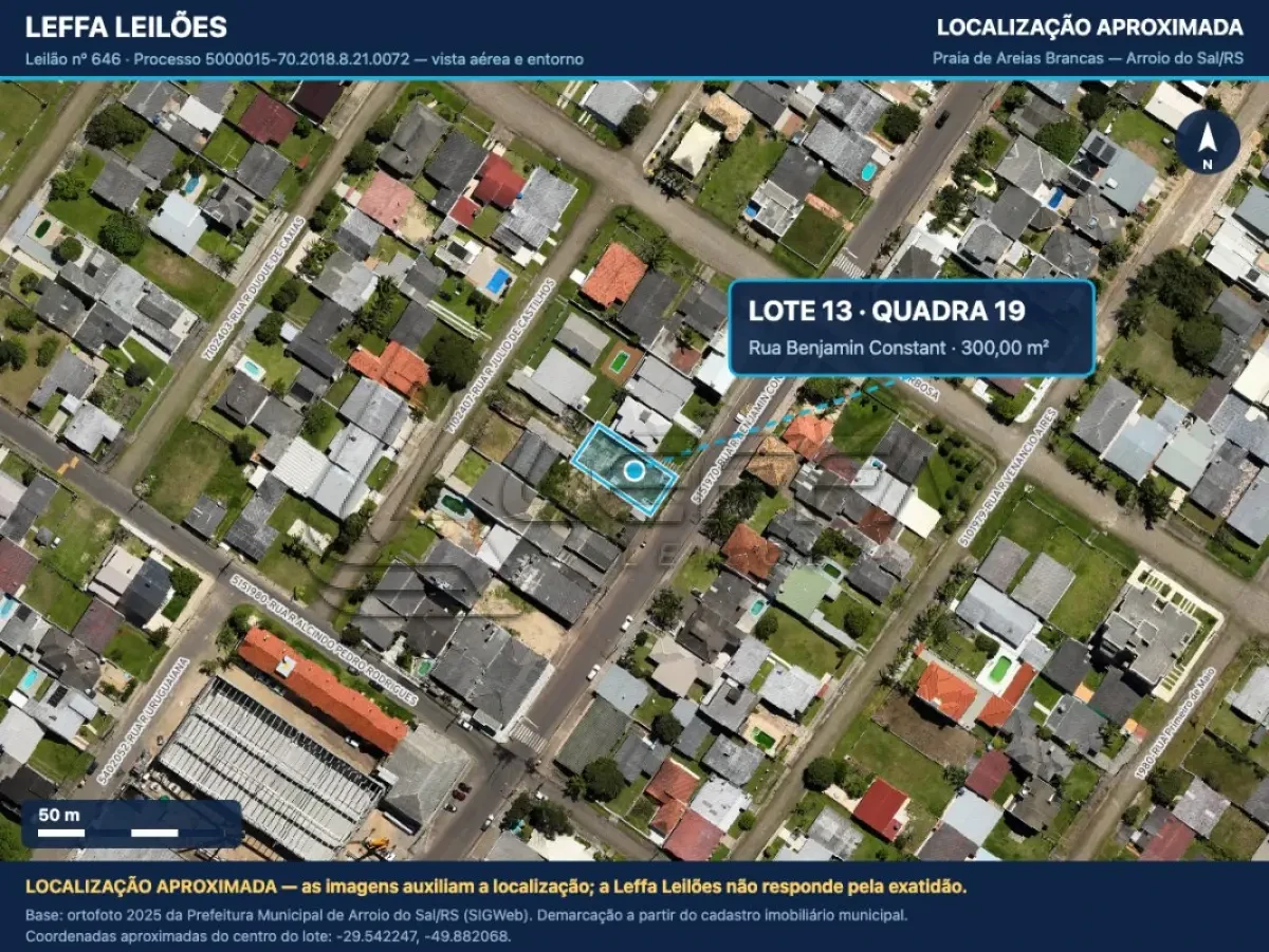 Terreno No 13, Quadra 19 em Torres RS em Torres - Rio Grande do Sul