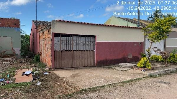 Casa de 59m² com 2 Quartos no Jardim Ana Beatriz I em Santo Antônio Do Descoberto - Goiás