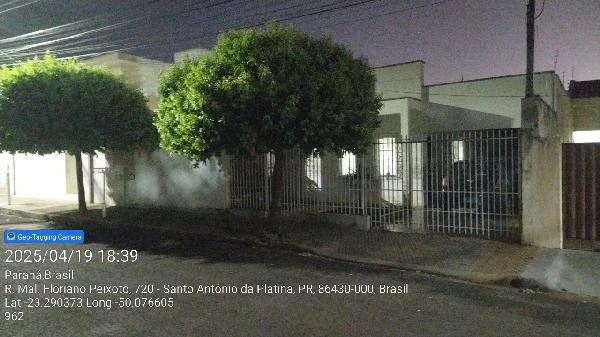 Casa de 104m² com 440m² de terreno em Santo Antonio Da Platina - Paraná