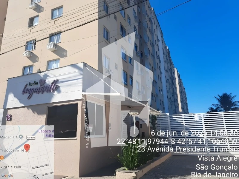 Apartamento com 2 Quartos em São Gonçalo/RJ em São Gonçalo - Rio de Janeiro