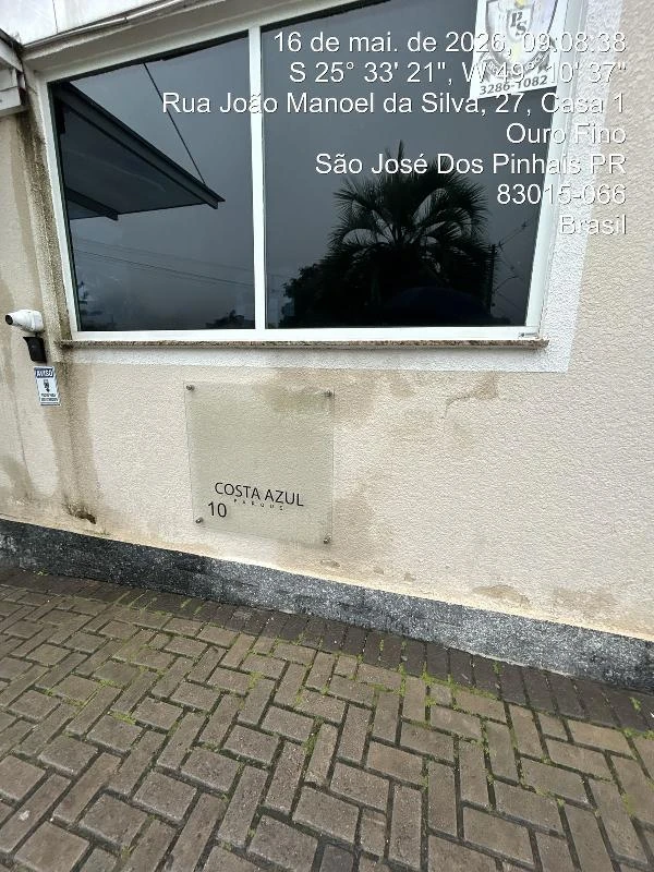 Apartamento com 2 Quartos no Parque Costa Azul em São José dos Pinhais/PR em Sao Jose Dos Pinhais - Paraná