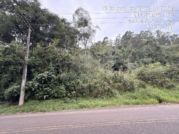 Terreno com 696 m² em Herval d'Oeste/SC em Herval D'oeste - Santa Catarina
