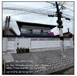 Casa com 2 Quartos em Praia Grande/SP em Praia Grande - São Paulo