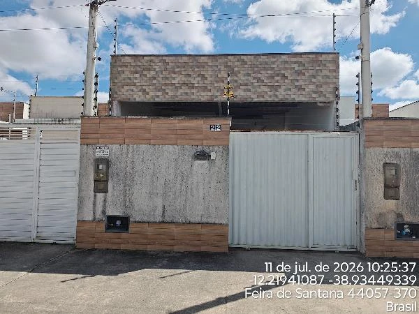 Casa com 2 Quartos em Feira de Santana/BA em Feira De Santana - Bahia
