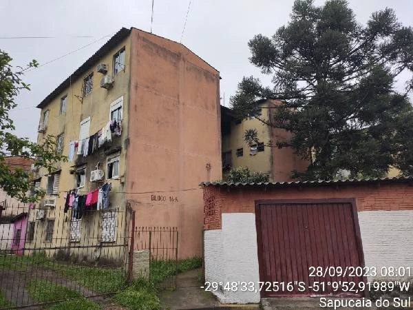 Apartamento de 28m² com 2 Quartos no COHAB em Sapucaia Do Sul - Rio Grande do Sul