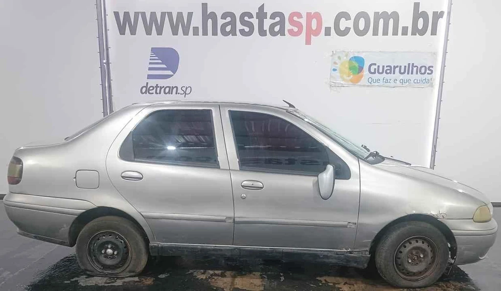 Fiat Siena 1997 1998 Conservado Leilão Municipal em Casa Branca - São Paulo
