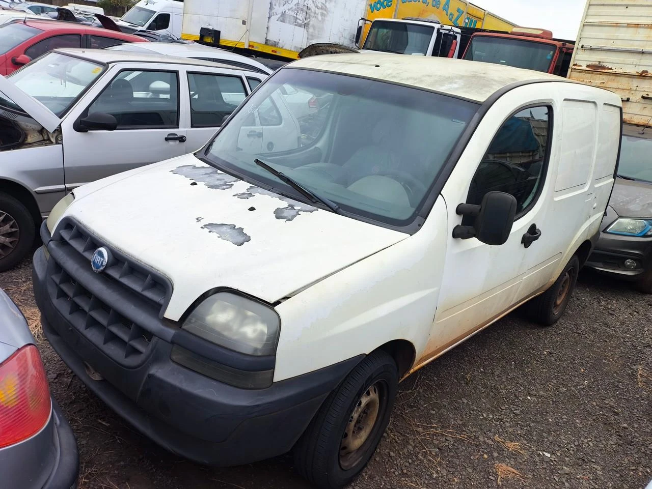 Fiat Doblo Doblo Cargo 2005 Branca em Maringá - Paraná