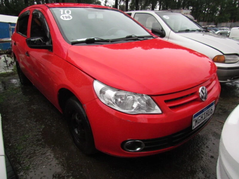 Volkswagen Gol 1.0 2009/2010 Vermelho Flex em Caxias Do Sul - Rio Grande do Sul