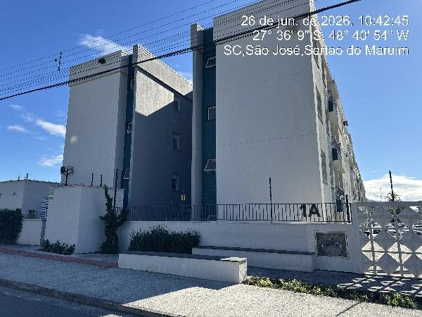 Apartamento com 2 Quartos em São Jose/SC em Sao Jose - Santa Catarina