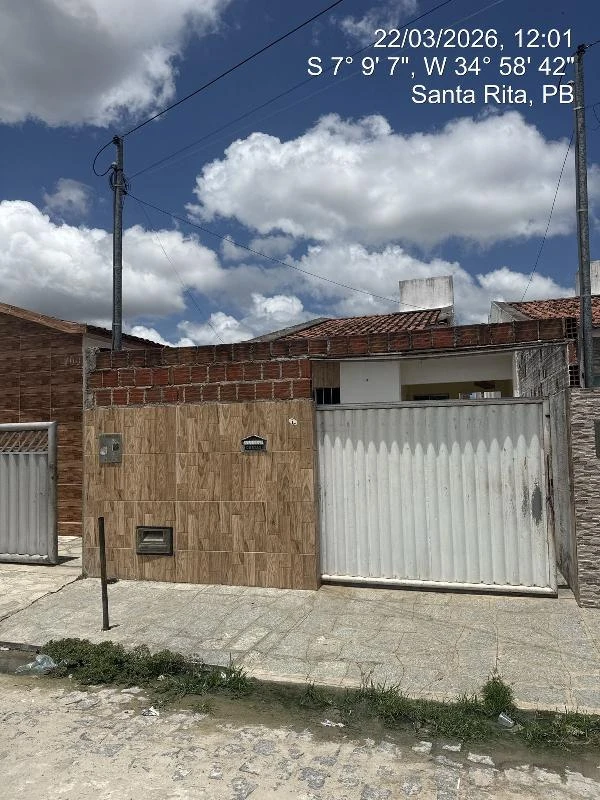 Casa com 2 Quartos em Santa Rita/PB em Santa Rita - Paraíba