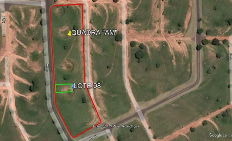 Terreno com 450 m² em Itaí/SP em Itaí - São Paulo
