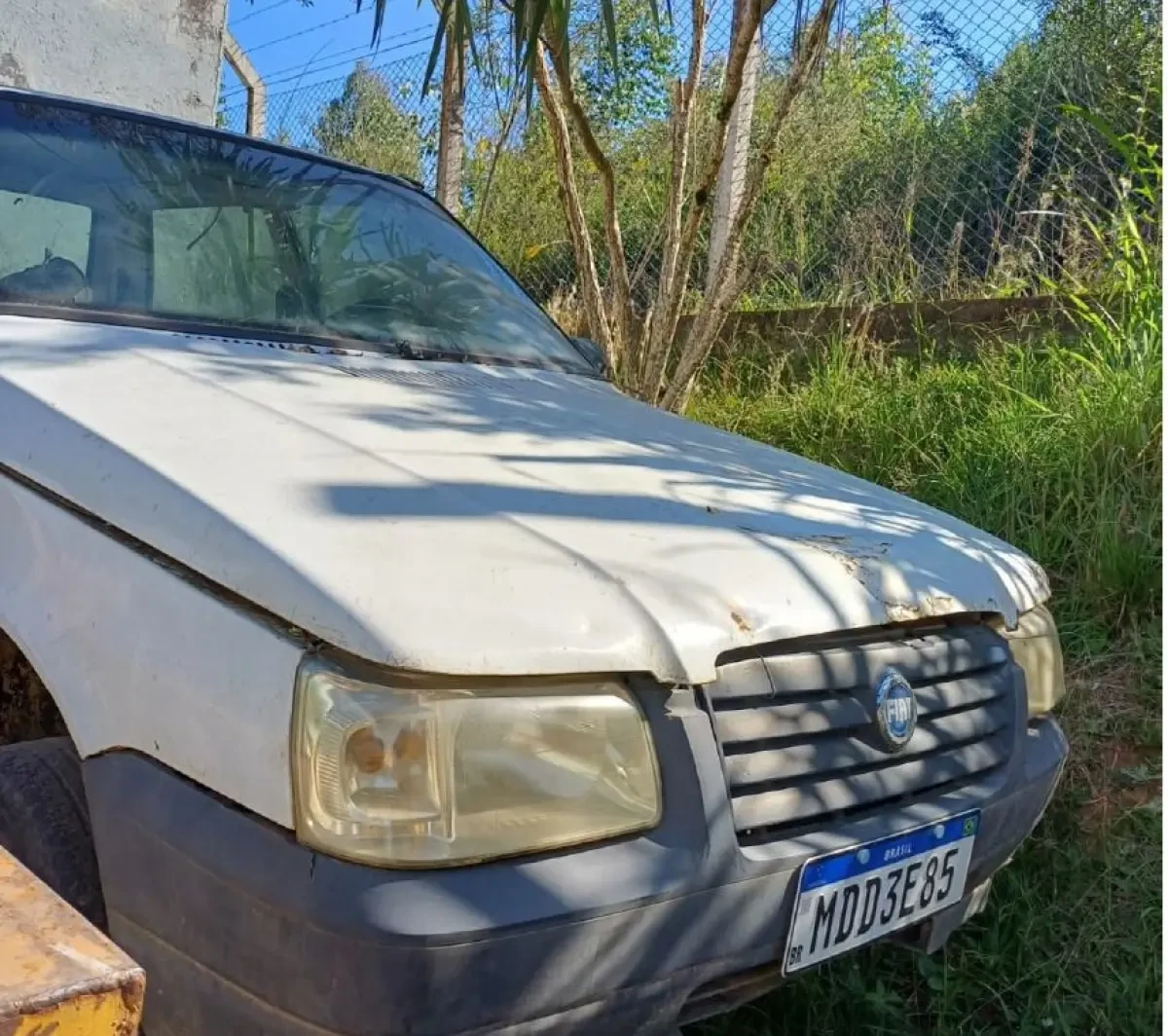 Fiat Uno Mille Fire 2006 Branco em São Bento Do Sul - Santa Catarina
