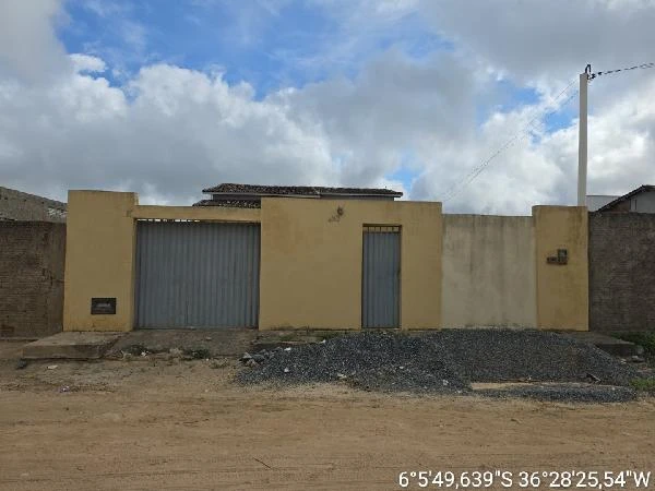 Casa com 1 Quarto e 2 WCs em Lagoa Nova/RN em Lagoa Nova - Rio Grande do Norte