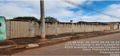 Terreno no Piracanjuba/GO em Piracanjuba - Goiás