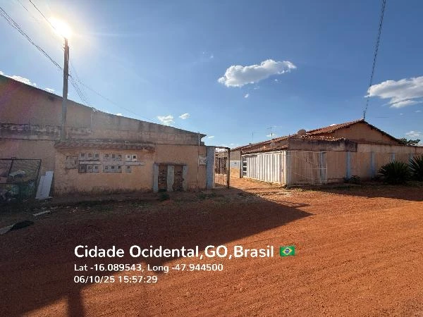 Casa com 2 Quartos em Cidade Ocidental/GO em Cidade Ocidental - Goiás