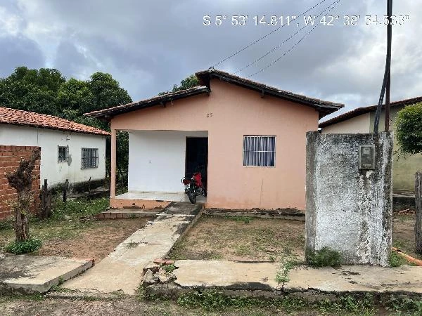 Casa com 2 Quartos em Água Branca/PI em Agua Branca - Piauí