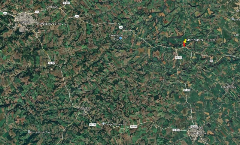 Terreno Lote 204 na Linha Cescon, Sarandi/RS em Sarandi - Rio Grande do Sul