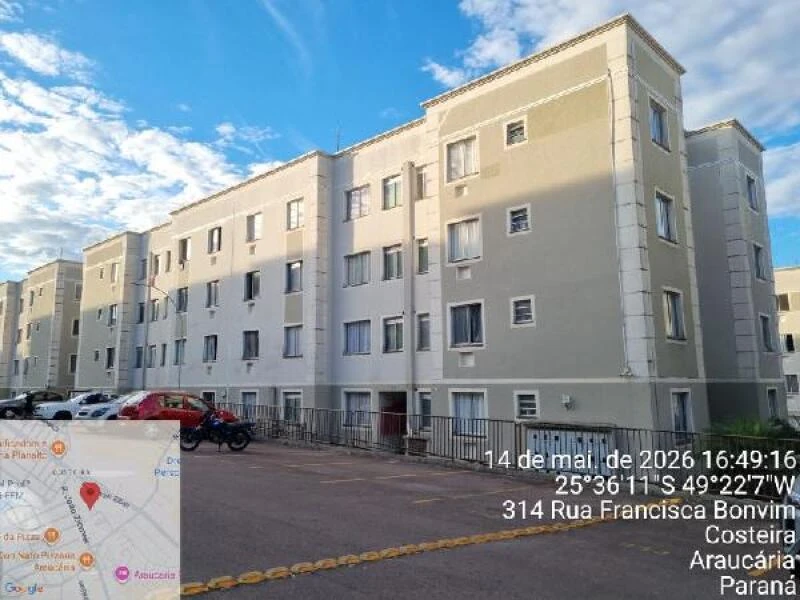 Apartamento com 2 Quartos em Araucária/PR em Araucária - Paraná