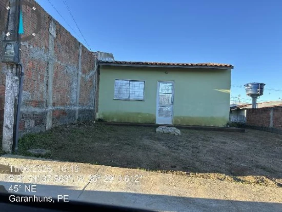 Casa com 2 Quartos em Garanhuns/PE em Garanhuns - Pernambuco