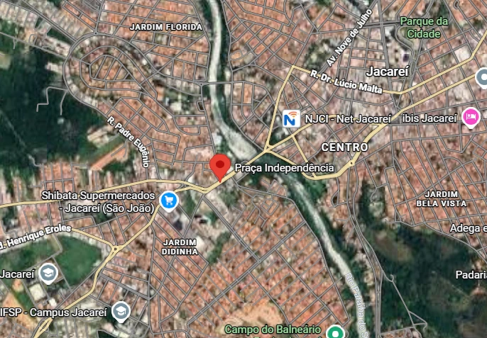 Terreno com área remanescente em Jacareí/SP em Jacareí - São Paulo