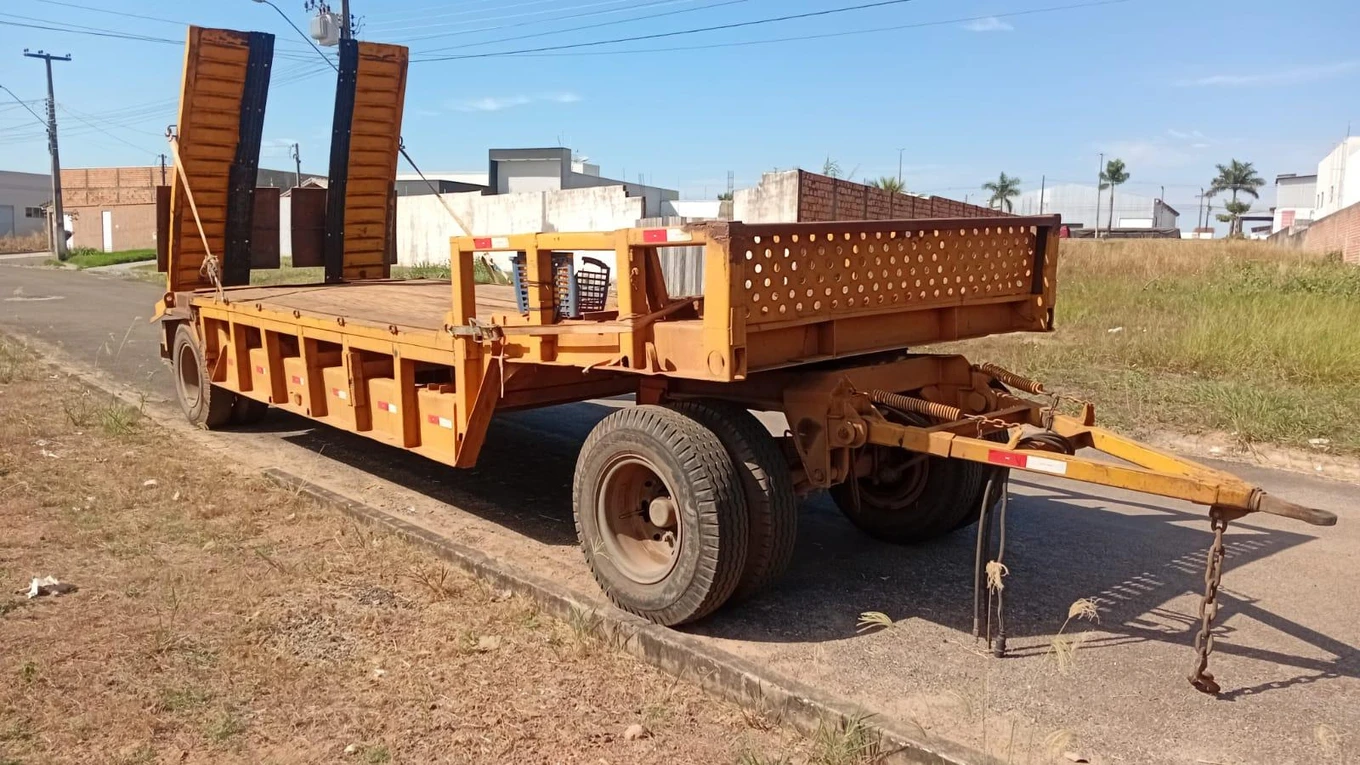 Semirreboque Prancha Rodoviária 1988 em Cacoal - Rondônia