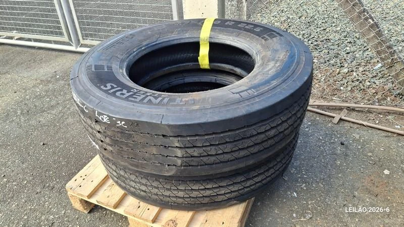 Pneus Recap Pirelli 275/80/22.5 Usados - Lote 58EE-3C em Curitiba - Paraná
