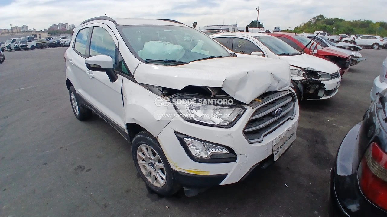 Ford Ecosport SE 2020 1.5 Automático com Danos Frontais