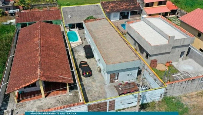 Casa com Terreno Balneário Gaivotas Itanhaém em Itanhaém - São Paulo