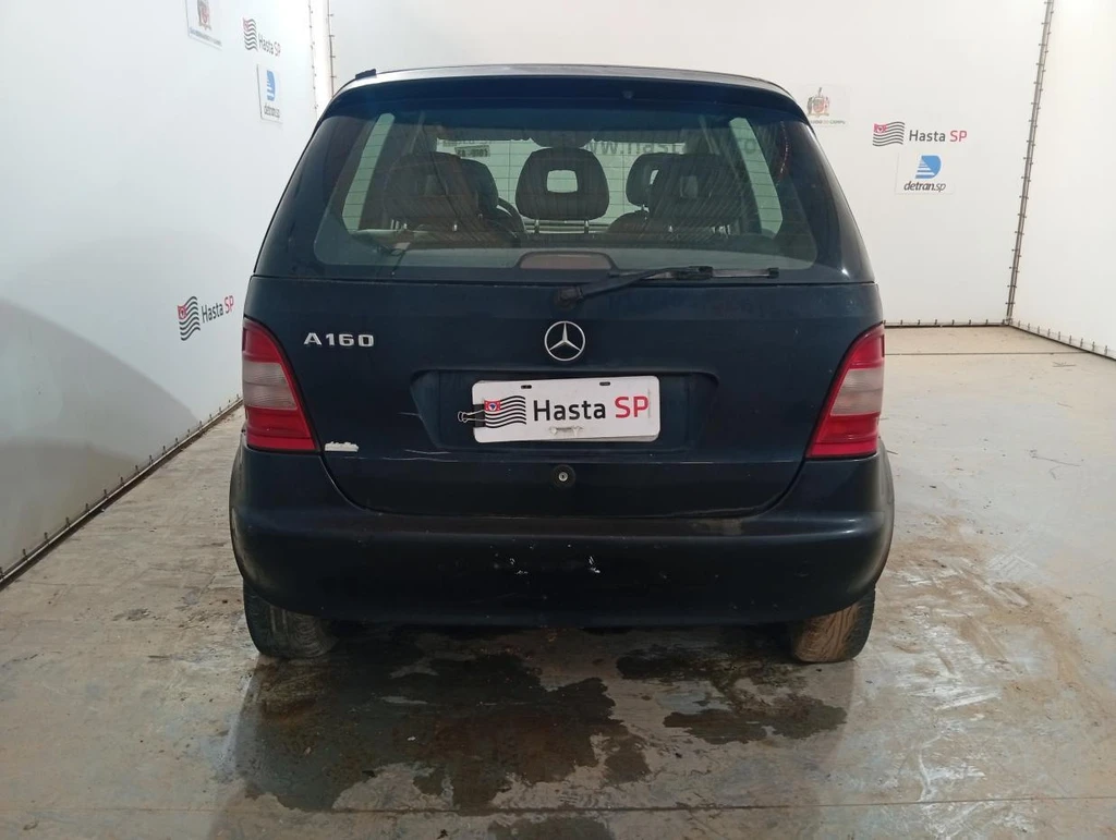 Mercedes-Benz A 160 A 160 2002 Preto em Porto Feliz - São Paulo