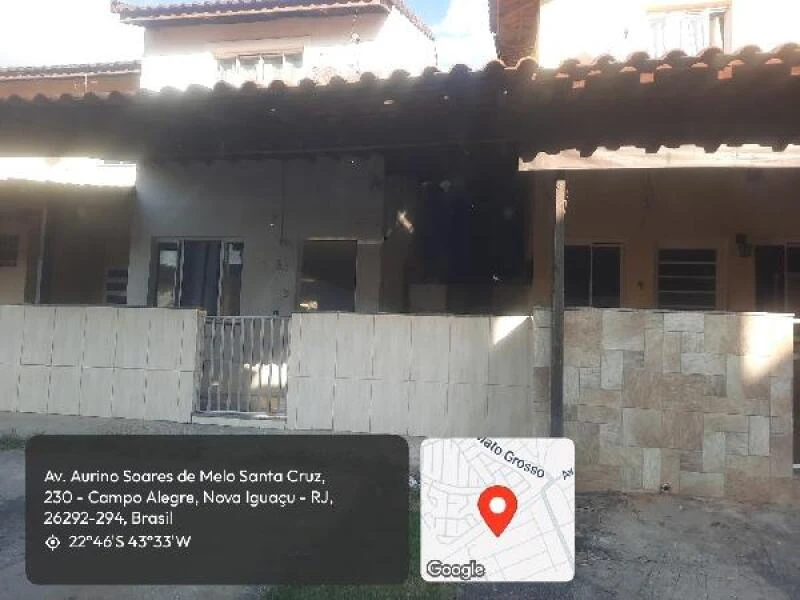 Casa com 2 Quartos em Nova Iguaçu/RJ em Nova Iguaçu - Rio de Janeiro
