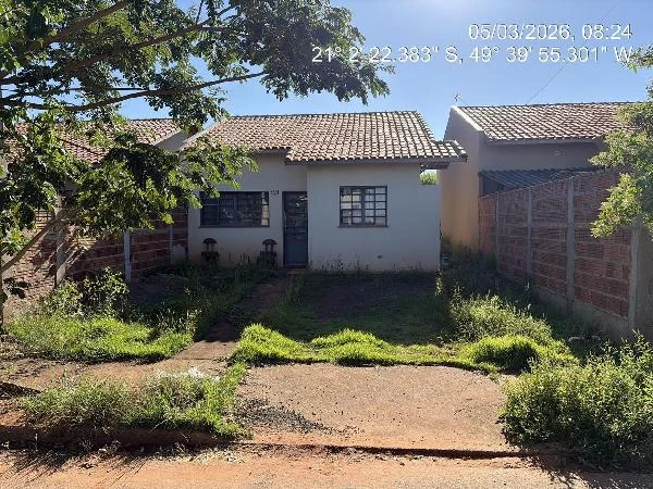 Casa com 2 Quartos em Jose Bonifacio/SP em Jose Bonifacio - São Paulo