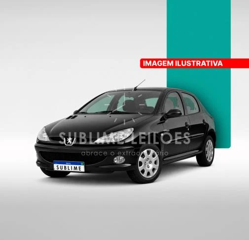 Peugeot 206 2009 2010 Preto em Jundiaí - São Paulo