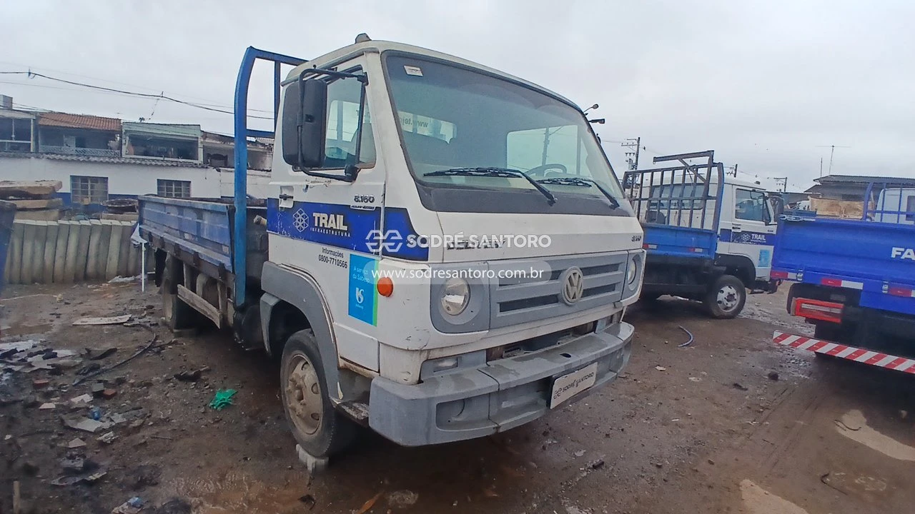 Volkswagen 8.160 DRC 4x2 2014/2015 4x2 Cabine Aberta em Guarulhos - São Paulo