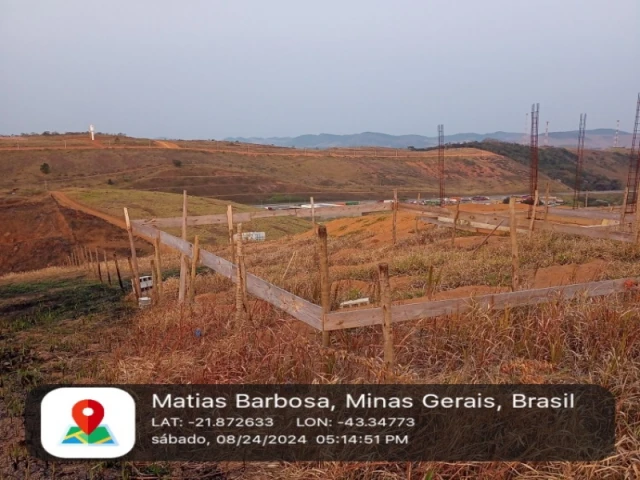 Terreno no Morada da Garça em Matias Barbosa/MG em Matias Barbosa - Minas Gerais