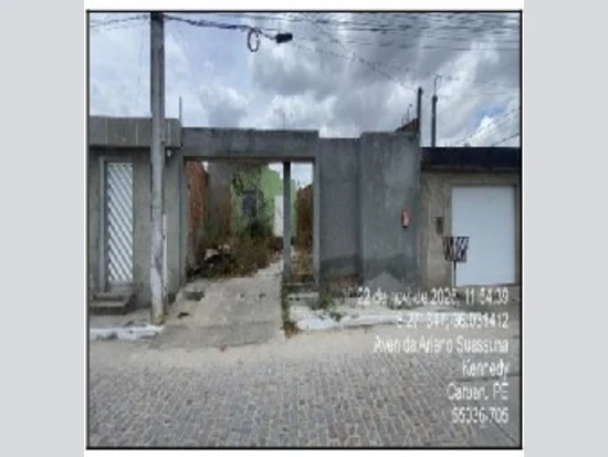 Casa com 2 Quartos em Caruaru/PE em Caruaru - Pernambuco