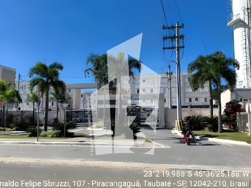Apartamento com 2 Quartos e 1 Vaga em Taubaté/SP em Taubaté - São Paulo