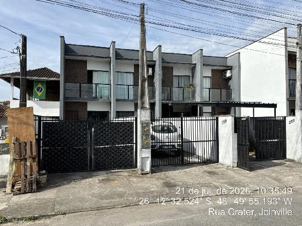Casa com 2 Quartos em Joinville/SC em Joinville - Santa Catarina