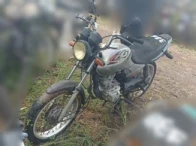 Honda CG 125 Titan KS 2001 125cc Manual Prata Sucata Grande Monta em Franca - São Paulo