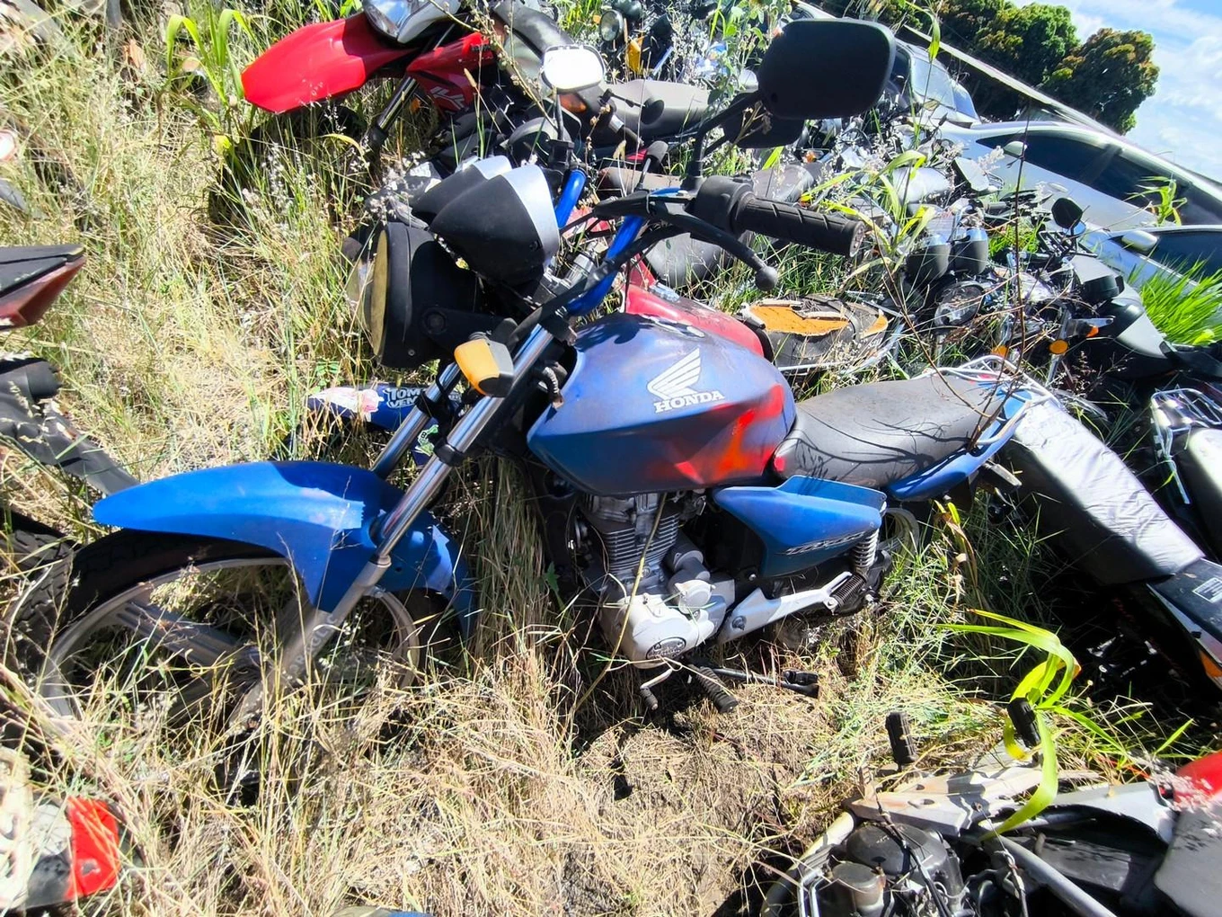 Honda Motocicleta SUCATA em Foz Do Iguaçu - Paraná