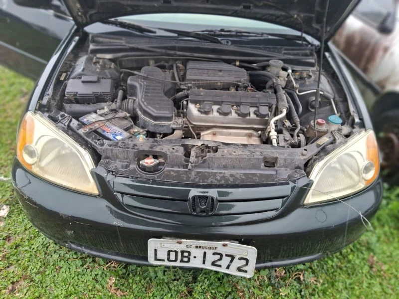 Honda Civic LX 2002 1.7 em Brusque - Santa Catarina