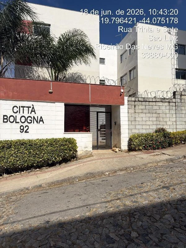 Apartamento com 2 Quartos em Ribeirão das Neves/MG em Ribeirão Das Neves - Minas Gerais
