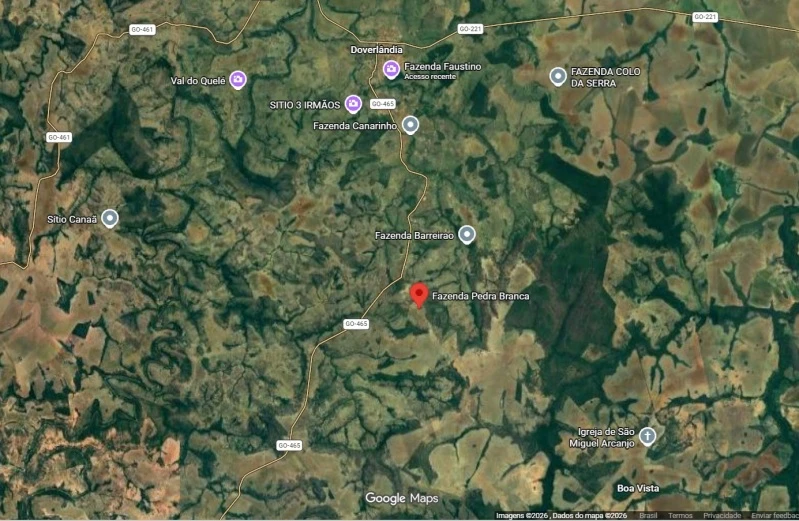 Terreno Terreno rural com benfeitorias em Doverlândia/GO em Doverlândia - Goiás