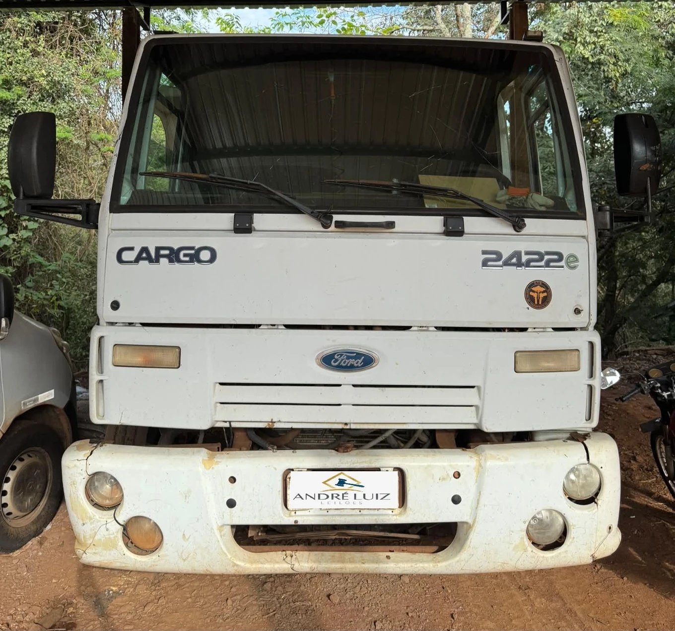 Ford Cargo 2422 E 2007 Basculante 6x2 Diesel Manual em Enéas Marques - Paraná