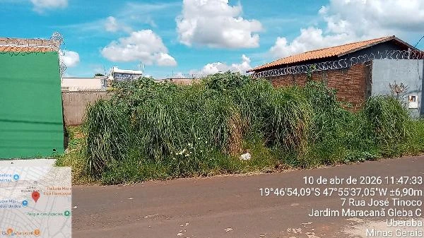 Terreno no JD Maracana em Uberaba/MG em Uberaba - Minas Gerais