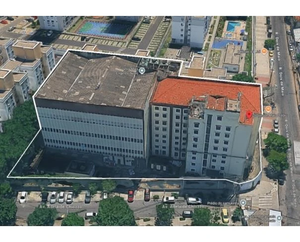 Prédio Comercial com 9.772 m² de área construída e 2.800 m² de terreno no Engenho Novo, RJ em Rio De Janeiro - Rio de Janeiro