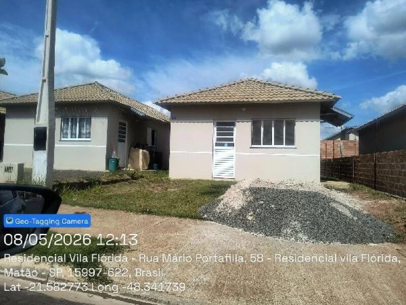 Casa com 2 Quartos em Matão/SP em Matão - São Paulo