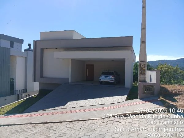 Casa com 3 Quartos em Santo Amaro da Imperatriz/SC em Santo Amaro Da Imperatriz - Santa Catarina